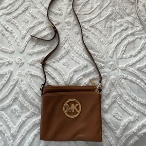 Michael Kors Tan Crossbody Bag